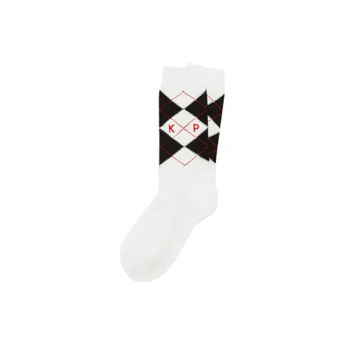 KENZO 1 шт Экрю Унисекс MID Носки до икры