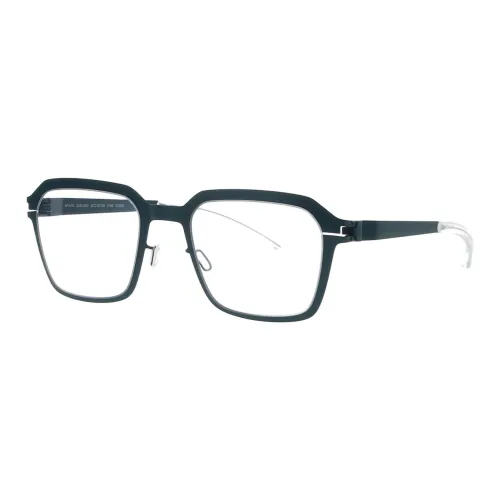 MYKITA Металл Квадратные Оправы для Очков Мужские Синие