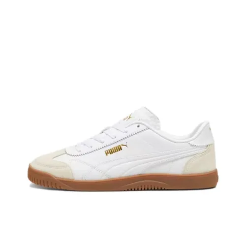PUMA Club 5v5 Lu Low Топ Скейтборд Кроссовки Унисекс Белый