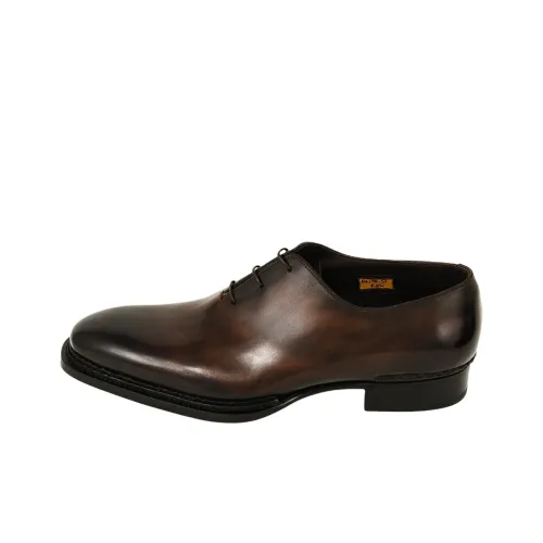 Santoni Туфли Низкие Коричневые Мужские