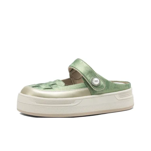 D Fuse SCANDINAVIA Противоскользящие Устойчивые к истиранию Домашние тапочки Женские