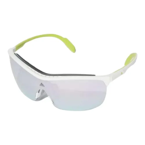 Adidas Injection Molded Нерегулярная форма Солнцезащитные очки Унисекс Белый