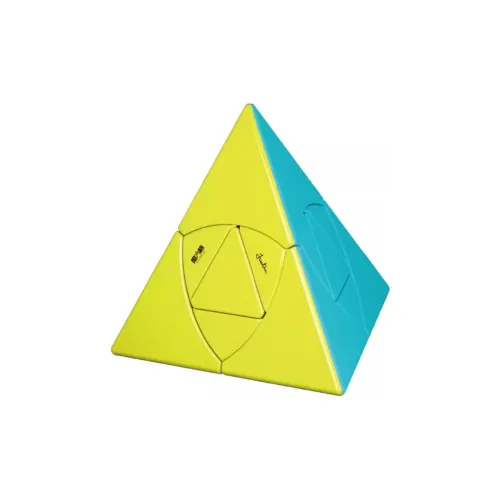 Qiyi Кубик Рубика Золотисто-коричневый Нерегулярная форма Pyramid Zongzi Развивающие игрушки