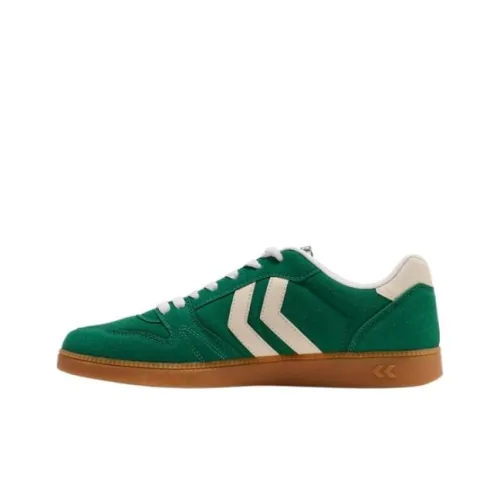 Hummel Устойчивая к истиранию Низкая Обувь Повседневная Мужская Зеленая