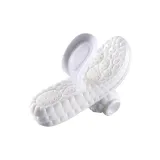 [1 Pack Белый Lining Fabric Белый] 4D Cloud Touch-Resistant Запахонепроницаемый Спортивный