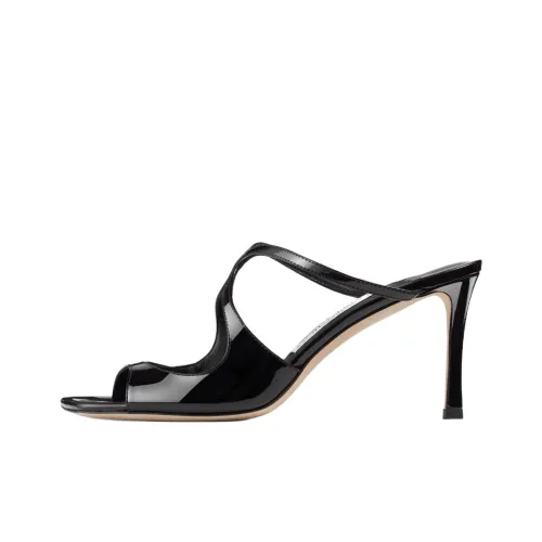 Jimmy Choo Anise Слипоны 7,5 см Женские Черные