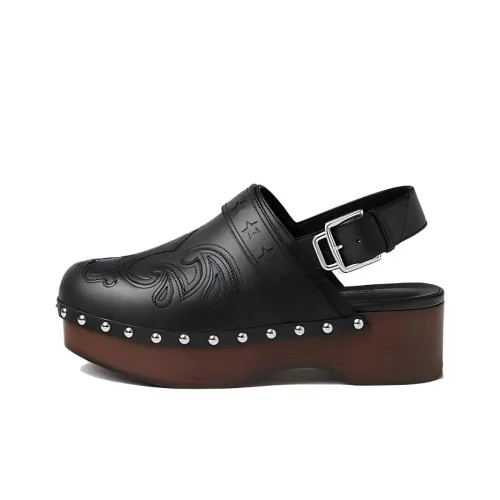 HERMES Клин-каблук Высокие каблуки Женские Черный