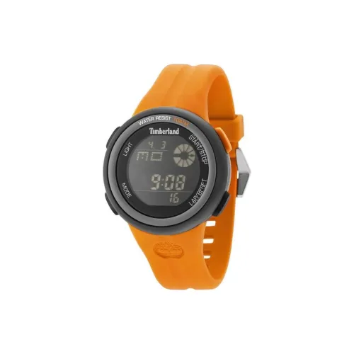 Timberland Наручные часы Кварцевый механизм Силиконовый ремешок 45,5 мм Серый циферблат Мужские часы