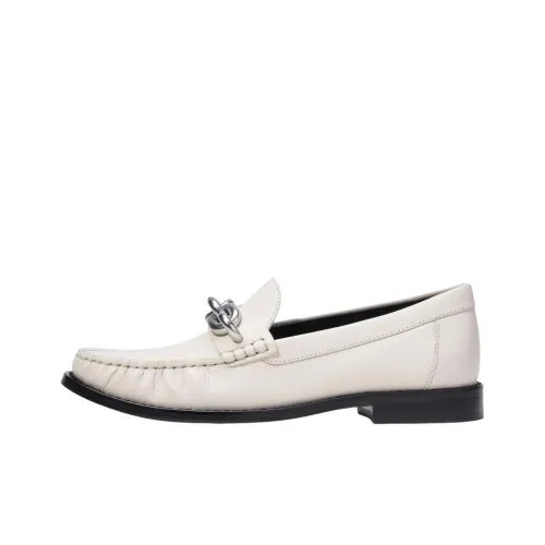 COACH Лоферы Белые Женские