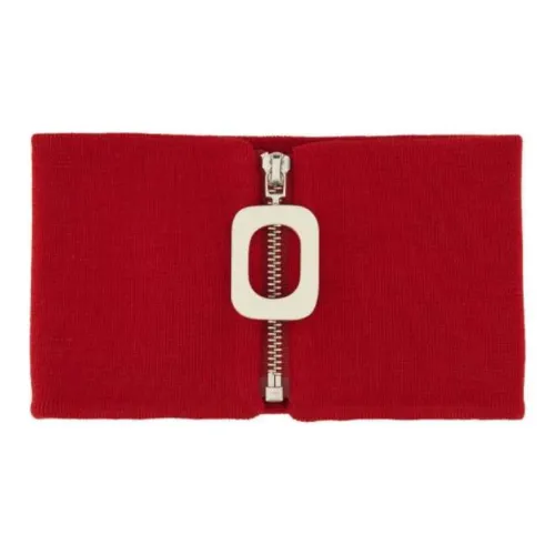 JW Anderson Мериносовая шерсть Шарфы Мужской Ярко-красный