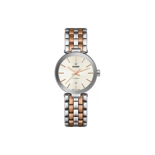 RADO Florence Collection Автоматический Механический Механизм Женские Часы 28 мм Серебристый Циферблат