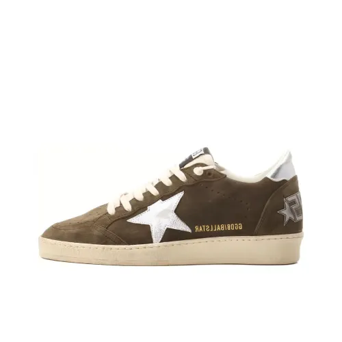 Кроссовки для скейтбординга Golden Goose Ball Star Low Top Коричневые Мужские