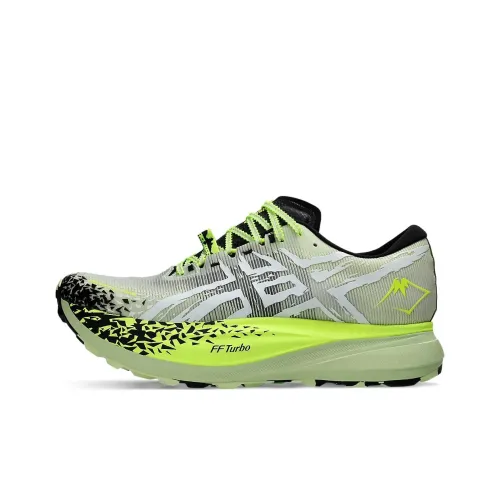 Asics METAFUJI TRAIL Low Топ Беговые кроссовки Унисекс Зеленый