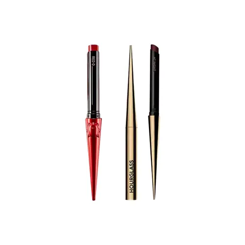 HOURGLASS Золотая трубочка для сигарет Помада Сатиновый блеск Легко смешивается Естественный цвет лица 0,9г+0,9г