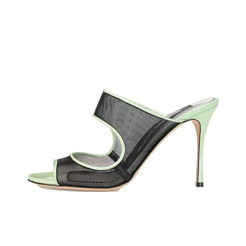 SERGIO ROSSI Godiva Слипоны Женские Зеленый