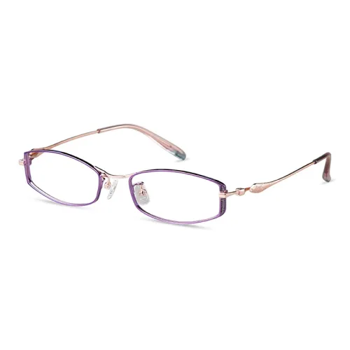 AIRO MIRO Титан Пластиковая оправа Нерегулярная форма Оправа для очков Женская Золотая