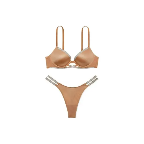 Victoria's Secret Комплект нижнего белья для женщин цвет хаки