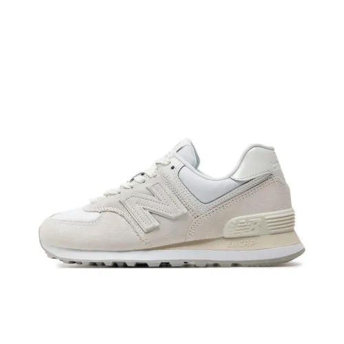 New Balance NB 574 Low Топ Повседневная обувь Женская Белая