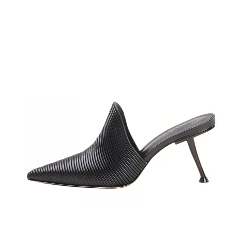 CULT GAIA Домашние тапочки Женские Черные