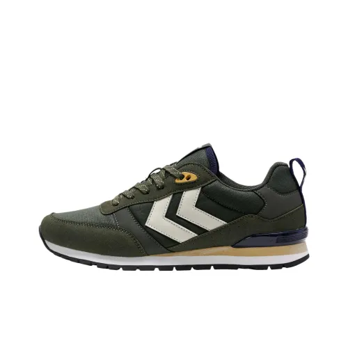 Hummel Беговые кроссовки Low Top Армейский зеленый Унисекс