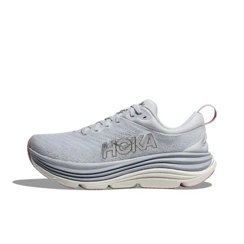 HOKA ONE ONE Gaviota 5 Slip-resistant Abrasion-resistant Low-top Беговые кроссовки Женские Серый
