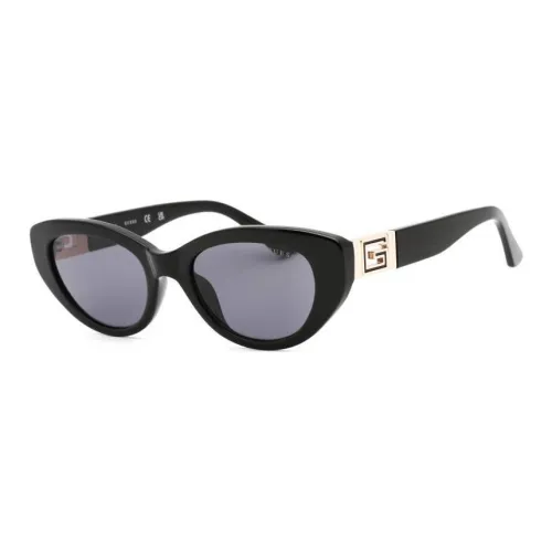 GUESS Пластик Кошачий глаз Солнцезащитные очки Мужской Черный