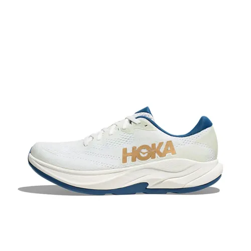 HOKA ONE ONE RINCON 4 Противоскользящие устойчивые к истиранию низкий топ беговые кроссовки мужские белые