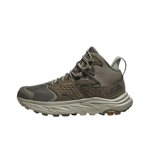 HOKA ONE ONE ANACAPA 2 Альпинистские и туристические ботинки Высокий верх Зеленый Мужской
