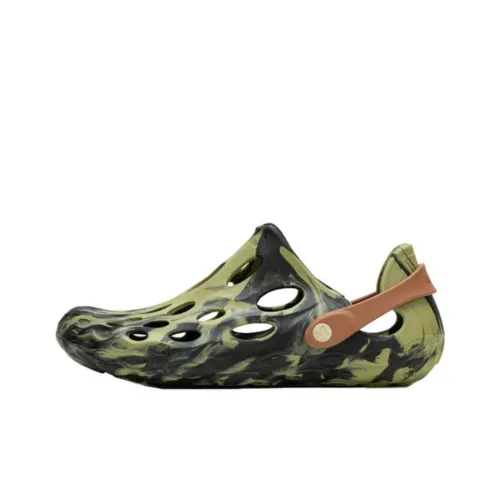 MERRELL Сабо Мужской Черный Зеленый