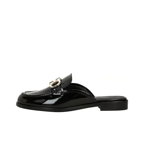 Ferragamo Тихие Домашние тапочки Женские Черные