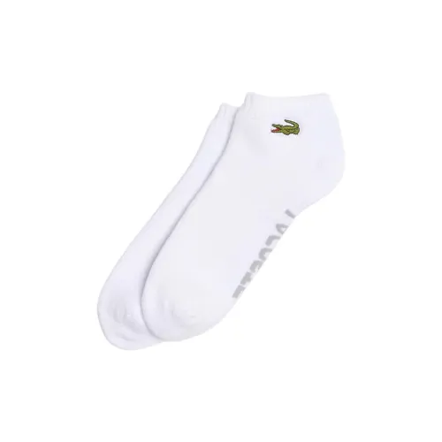 LACOSTE 1 шт Белые Унисекс Носки