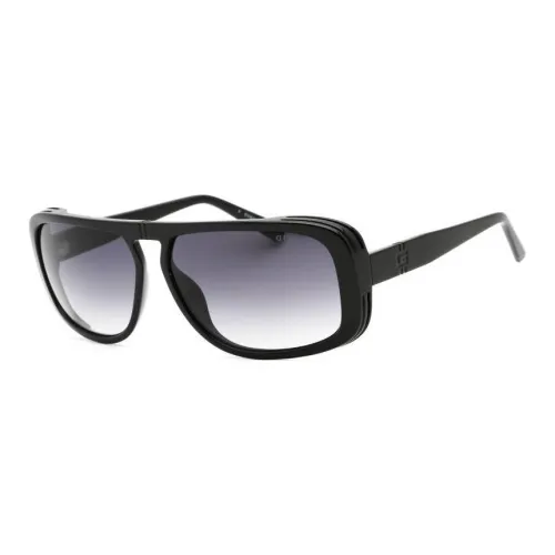 GUESS Воздействие Литья Поликарбонат Нерегулярная Форма Солнцезащитные Очки Мужской Черный