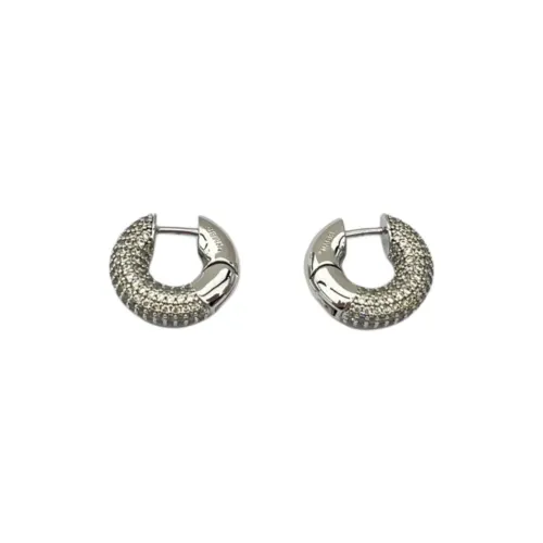 Серьги Numbering Женские Серебряные
