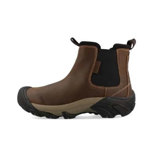 KEEN Targhee 2 Ankle Chelsea Длина Средний каблук Мужской Коричневый