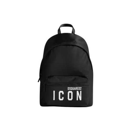 DSQUARED 2 Полиэстер Рюкзак Мужской Черный