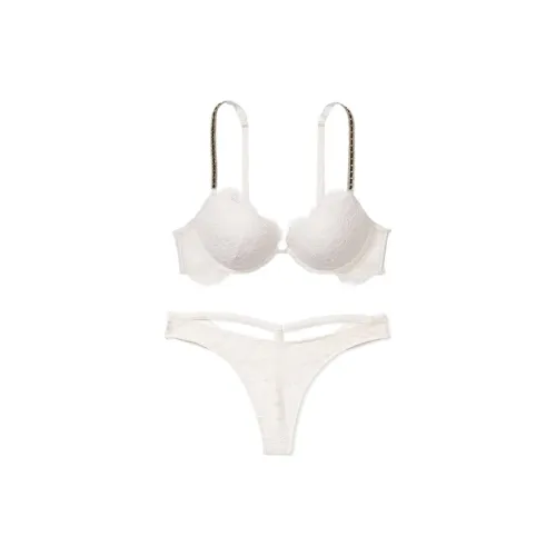 Victoria's Secret Комплект нижнего белья Женское Белое