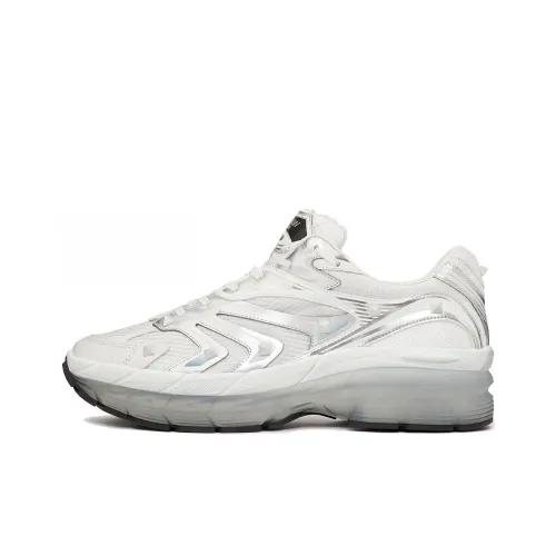 Valentino Низкий Топ Спортивная Повседневная Обувь Серебристо-Белый