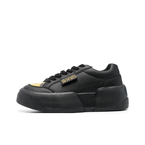 VERSACE JEANS COUTURE Скейтборд Кроссовки Низкие Черные Женские