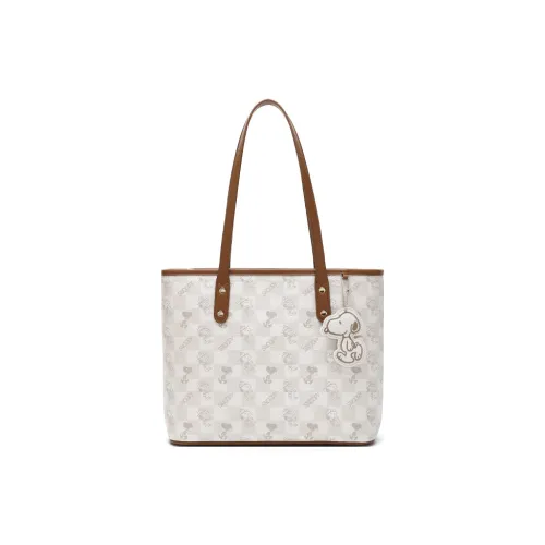 SNOOPY PU (полиуретан) Сумка через плечо Женская Серый