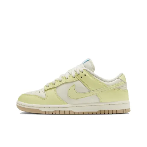 Nike Dunk Low Топ Скейтборд Кроссовки Женские Желтые
