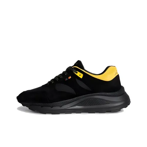 Paul Smith Легкий Низкий Топ Повседневная Обувь Мужская Черная