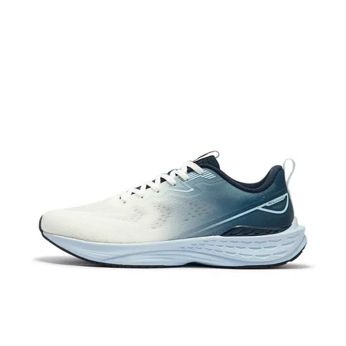 361° Flying Fish 3,0 Амортизаторы Устойчивый к истиранию Низкий топ Повседневные беговые кроссовки Мужские Белый Синий