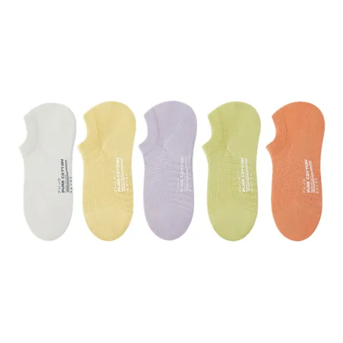 MADALLO No Show Носки Женские 5 пар Смешанные цвета