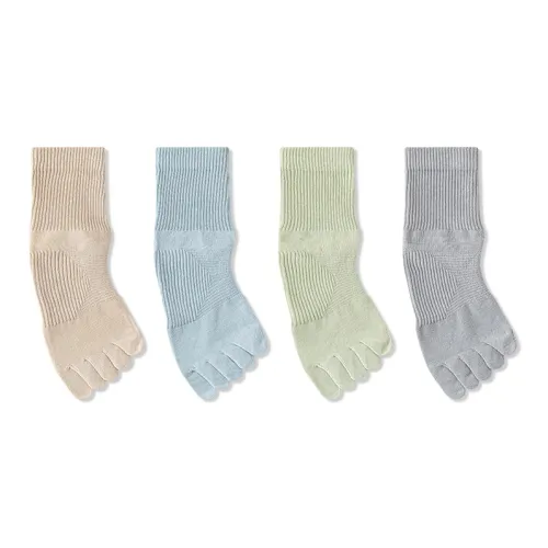 JIAZINI Носки Crew Женские упаковка из 4 пар