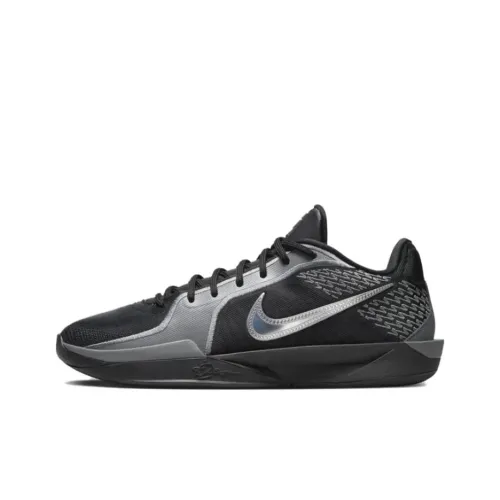 Nike Sabrina 2 Low Топ Баскетбольные кроссовки Унисекс Черный Азиатская версия