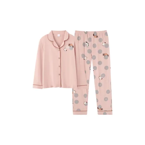 Song Qianya Пижамный комплект женский розовый