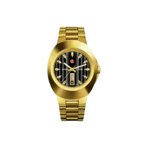 RADO Inaugural Series Автоматический Механический Часы Мужские Циферблат 38,5 мм Черный