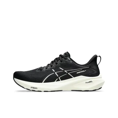 ASICS GT 2000 13 Амортизация Устойчивость к истиранию Дышащий Низкий Топ Беговые кроссовки Мужской Черный Белый