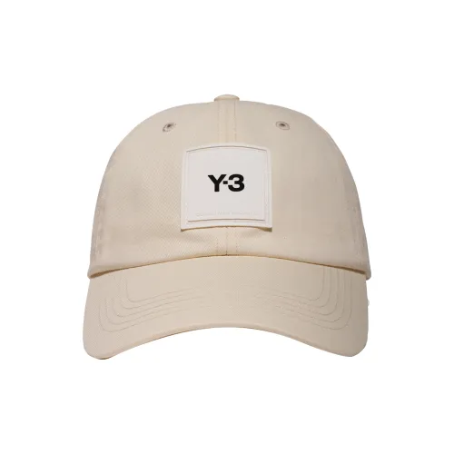 Y 3 Хлопок Кепки Унисекс Белый