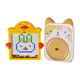 (Основная модель) Little Meow Керамическая Стиральная машина + Магнитная Доска для Рисования (Экстра-Большая)